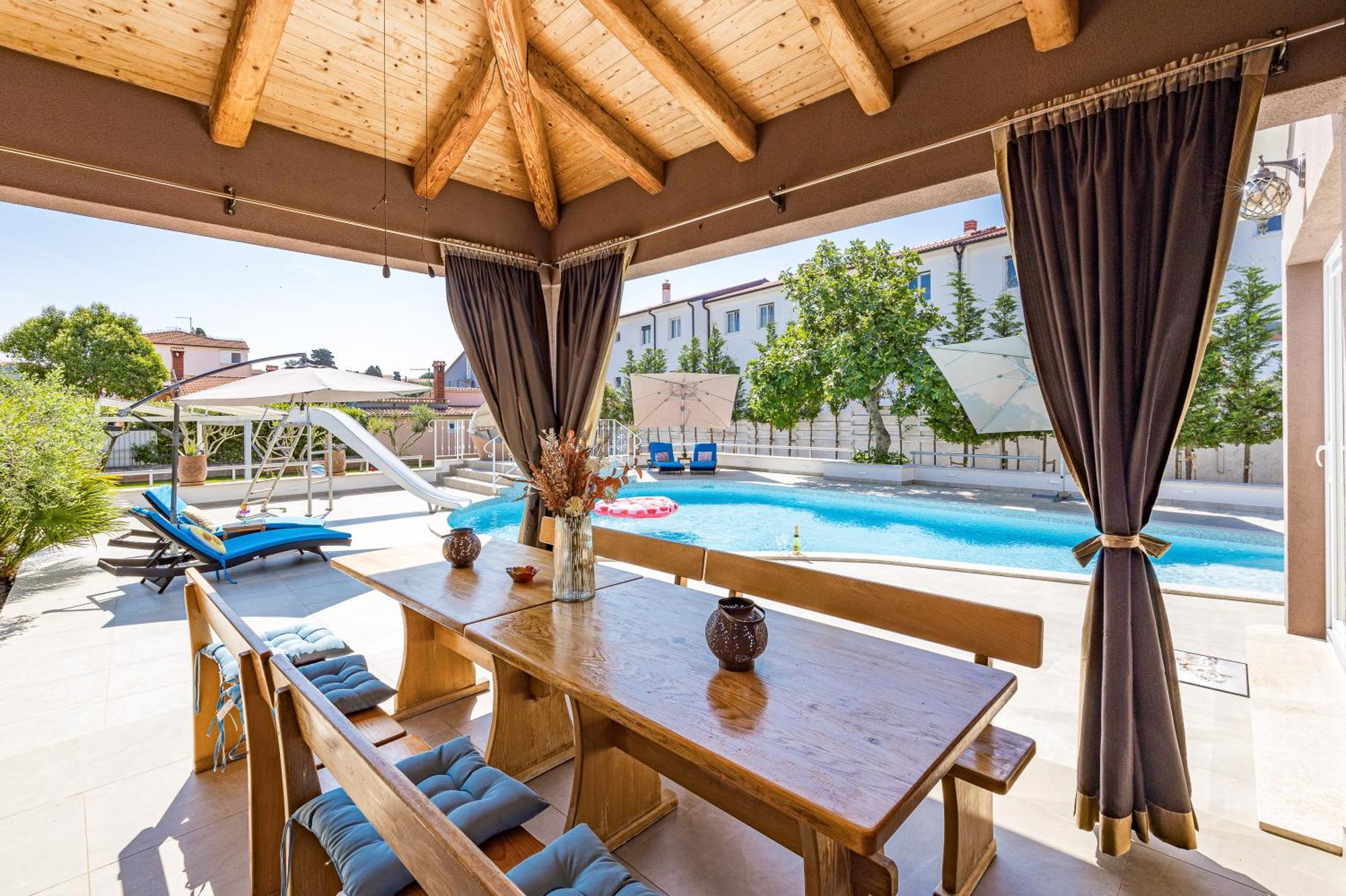 Five Bedroom Villa Emily With Pool In Medulin Zewnętrze zdjęcie